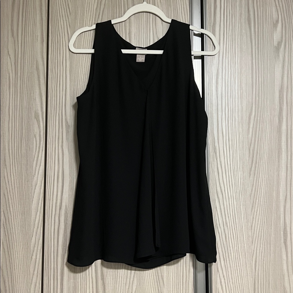 Chico's Classic Black V-Neck Top